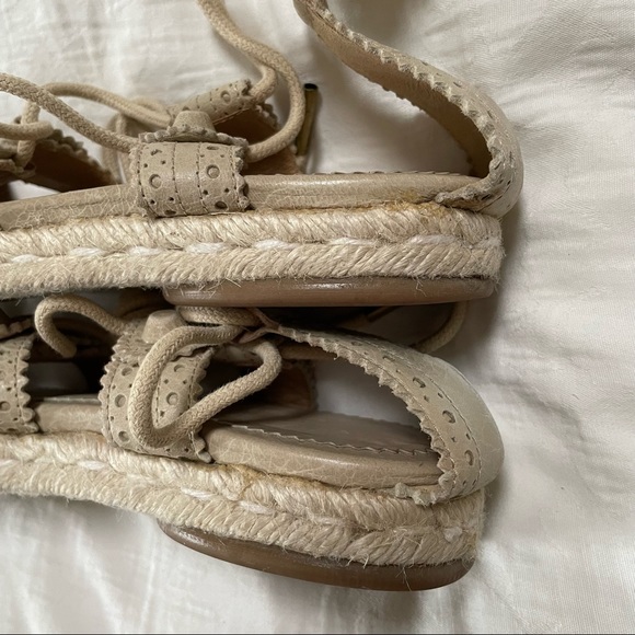 BALENCIAGA Arena Espadrille Ankle Wrap Gladiator Sandals - Picture 12 of 16